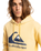 The Quiksilver Mens Big Logo Hoodie in Rattan