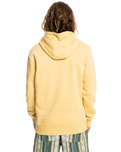 The Quiksilver Mens Big Logo Hoodie in Rattan