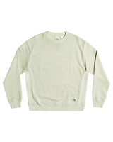 The Quiksilver Mens Trip Away Over Sweatshirt in Green Milieu