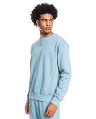 The Quiksilver Mens Trip Away Over Sweatshirt in Ashley Blue