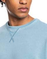 The Quiksilver Mens Trip Away Over Sweatshirt in Ashley Blue