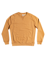 The Quiksilver Mens Trip Away Over Sweatshirt in Brown Sugar