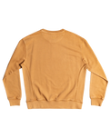 The Quiksilver Mens Trip Away Over Sweatshirt in Brown Sugar