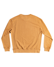 The Quiksilver Mens Trip Away Over Sweatshirt in Brown Sugar