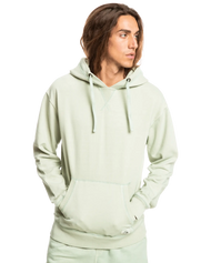 The Quiksilver Mens Trip Away Hoodie in Green Milieu