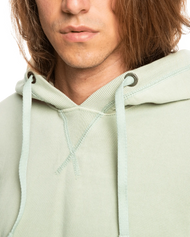 The Quiksilver Mens Trip Away Hoodie in Green Milieu