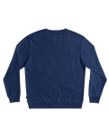 The Quiksilver Mens Temper Trap Sweatshirt in Insignia Blue