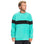 The Quiksilver Mens Flame On Sweatshirt in Pool Green