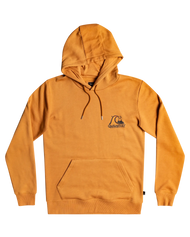 The Quiksilver Mens Rolling Circle Hoodie in Brown Sugar