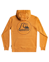 The Quiksilver Mens Rolling Circle Hoodie in Brown Sugar