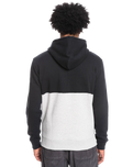 The Quiksilver Mens Emboss Hoodie (2022) in Black