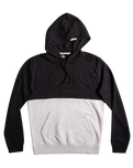 The Quiksilver Mens Emboss Hoodie (2022) in Black