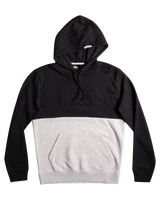 The Quiksilver Mens Emboss Hoodie (2022) in Black