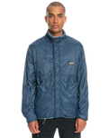 The Quiksilver Mens Remote Planet Jacket in Insignia Blue