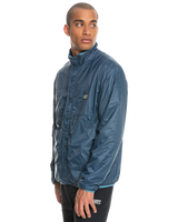 The Quiksilver Mens Remote Planet Jacket in Insignia Blue