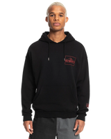 The Quiksilver Mens Stranger Things The Upside Down Hoodie in Black