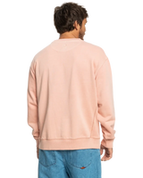 The Quiksilver Mens Trip Away Sweatshirt in Cafe Cream