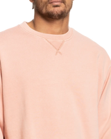 The Quiksilver Mens Trip Away Sweatshirt in Cafe Cream