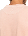 The Quiksilver Mens Trip Away Sweatshirt in Cafe Cream