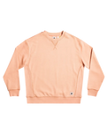 The Quiksilver Mens Trip Away Sweatshirt in Cafe Cream