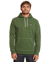 The Quiksilver Mens The Original Hoodie in Greener Pastures