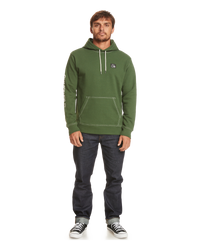 The Quiksilver Mens The Original Hoodie in Greener Pastures