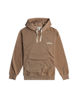 The Quiksilver Mens Slab Hoodie in Fossil