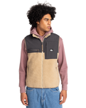 The Quiksilver Mens Shallow Water Gilet in Twill