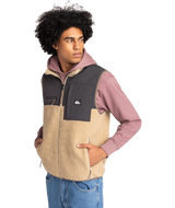 The Quiksilver Mens Shallow Water Gilet in Twill