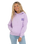 The Quiksilver Womens Collection Womens Oversized Hoodie in Pastel Lilac