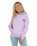 The Quiksilver Womens Collection Womens Oversized Hoodie in Pastel Lilac