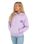 The Quiksilver Womens Collection Womens Oversized Hoodie in Pastel Lilac