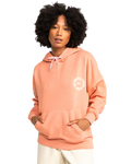 The Quiksilver Womens Collection Womens Uni Oversized Hoodie in Canyon Clay