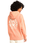 The Quiksilver Womens Collection Womens Uni Oversized Hoodie in Canyon Clay