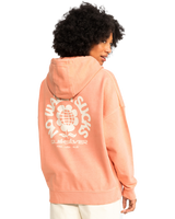 The Quiksilver Womens Collection Womens Uni Oversized Hoodie in Canyon Clay