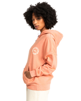 The Quiksilver Womens Collection Womens Uni Oversized Hoodie in Canyon Clay