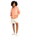 The Quiksilver Womens Collection Womens Uni Oversized Hoodie in Canyon Clay