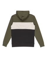 The Quiksilver Mens Emboss Block Hoodie in Four Leaf Clover