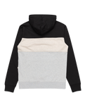 The Quiksilver Mens Emboss Block Hoodie in Black