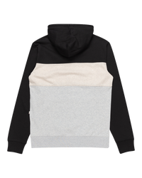 The Quiksilver Mens Emboss Block Hoodie in Black