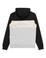 The Quiksilver Mens Emboss Block Hoodie in Black