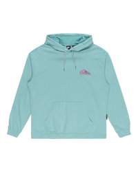 The Quiksilver Mens Apog Heritage Hoodie in Marine Blue