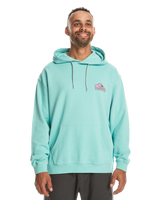 The Quiksilver Mens Apog Heritage Hoodie in Marine Blue