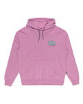 The Quiksilver Mens Apog Heritage Hoodie in Violet