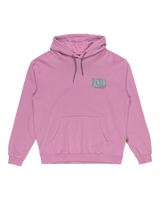 The Quiksilver Mens Apog Heritage Hoodie in Violet