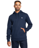 The Quiksilver Mens Mens Basic Hoodie in Navy Blazer