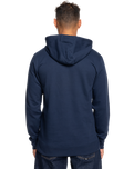 The Quiksilver Mens Mens Basic Hoodie in Navy Blazer