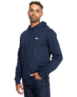 The Quiksilver Mens Mens Basic Hoodie in Navy Blazer