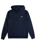 The Quiksilver Mens Mens Basic Hoodie in Navy Blazer