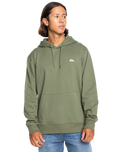 The Quiksilver Mens Basic Hoodie in Four Leaf Clover